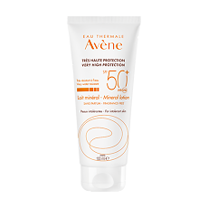 Купить Avene Солнцезащитное молочко с минеральным экраном SPF50+ 100 мл 1 шт цена