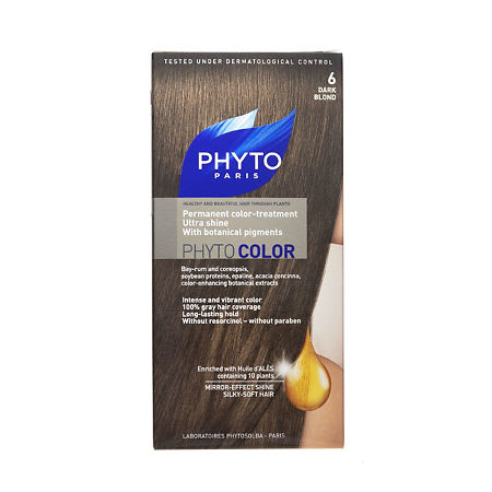 Изображение товара Phyto Color Краска для волос темный блонд оттенок 6 1 шт