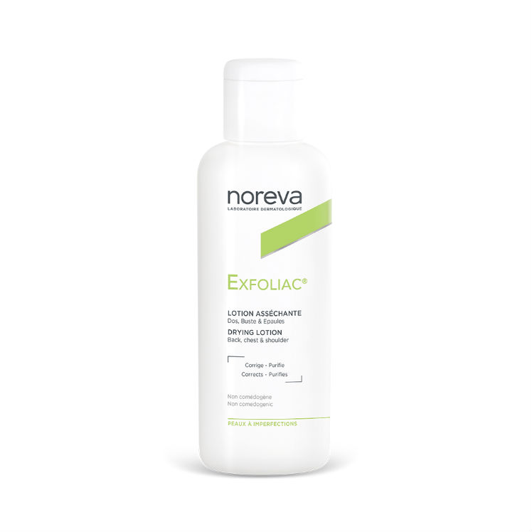 Изображение товара Кислотный лосьон Noreva Exfoliac с высокой концентрацией АНА 125 мл Изображение товара Кислотный лосьон Noreva Exfoliac с высокой концентрацией АНА 125 мл