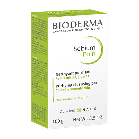 Bioderma Sebium Мыло очищающее для жирной и комбинированной кожи лица и тела, 100 г 1 шт