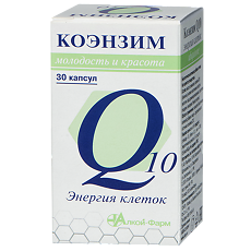Купить Коэнзим Q10 Энергия клеток капсулы по 500 мг 30 шт цена