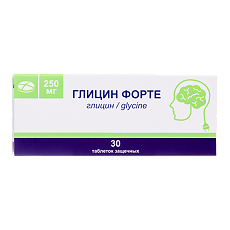 Изображение товара Глицин форте таблетки защечные 250 мг 30 шт