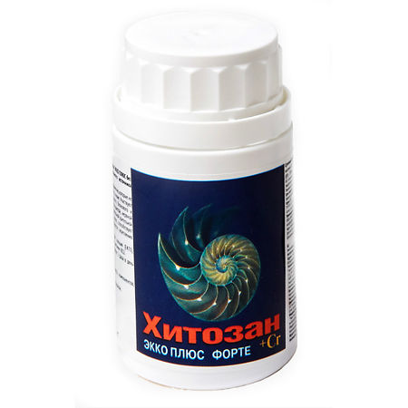 Изображение товара Хитозан Экко Плюс-Форте таблетки 450 мг 150 шт для снижения веса и обмена веществ