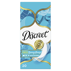Изображение товара Discreet Deo Spring Breeze Multiform прокладки Весенний бриз мультиформа ежедневные 20 шт