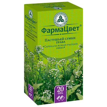 Пастушьей сумки трава фильтр-пакеты 1,5 г 20 шт