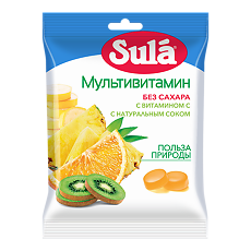 Купить Леденцы Зула мультивитамин 60 г 1 шт цена