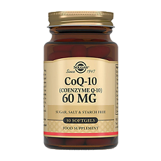 Изображение товара Солгар Коэнзим Q10 60 мг / MEGASORB Co Q-10 60 mg Softgels капсулы массой 323 мг 30 шт