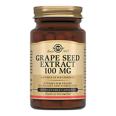 Изображение товара Solgar Экстракт виноградных косточек / Grape Seed Extract 100 mg Vegetable Capsules капсулы массой 435 мг 30 шт