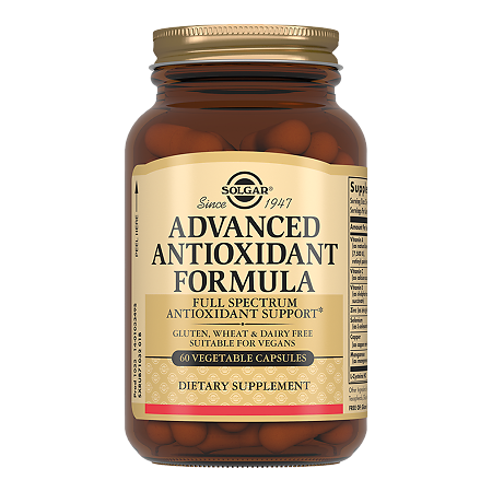 Изображение товара Solgar Антиоксидантная формула комплекс витаминов и экстрактов капсулы 60 шт
