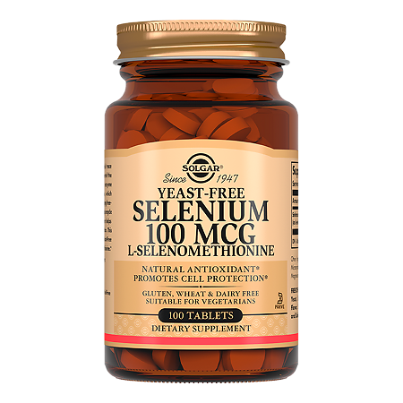Изображение товара Solgar Селен 100 мкг — биологическая добавка для поддержки иммунитета и антиоксидантной защиты