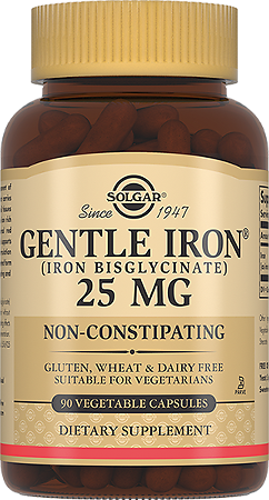 Изображение товара Solgar Легкодоступное железо Джентл Айрон 25 мг капсулы 90 шт