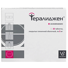 Купить Тералиджен таблетки покрыт.плен.об. 5 мг 25 шт цена