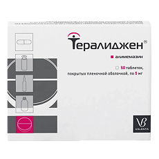 Купить Тералиджен таблетки покрыт.плен.об. 5 мг 50 шт цена