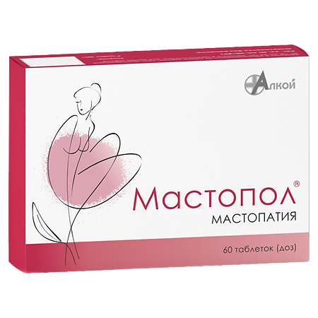 Мастопол таблетки гомеопатические 60 шт