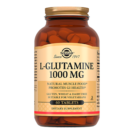 Solgar L-Глутамин 1000 мг таблетки массой 1440 мг 60 шт