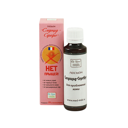 Изображение товара Следоцид-Серебро лосьон 50 мл 1 шт