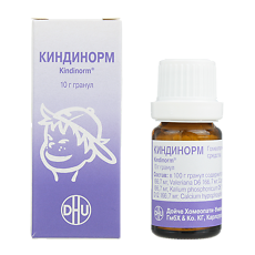 Купить Киндинорм гранулы гомеопатические 10 г 1 шт цена