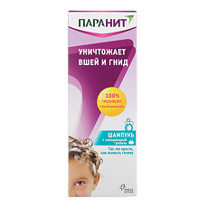 Купить Паранит шампунь средство педикулицидное+гребень 200 мл 1 шт цена