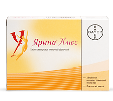 Купить Ярина Плюс набор таблеток покрыт.плен.об 28 шт цена