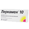 Леркамен 10 таблетки покрыт.плен.об. 10 мг 60 шт