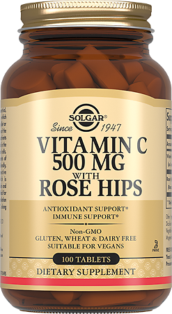 Изображение товара Solgar Витамин С 500 мг с шиповником таблетки 1050 мг 100 шт