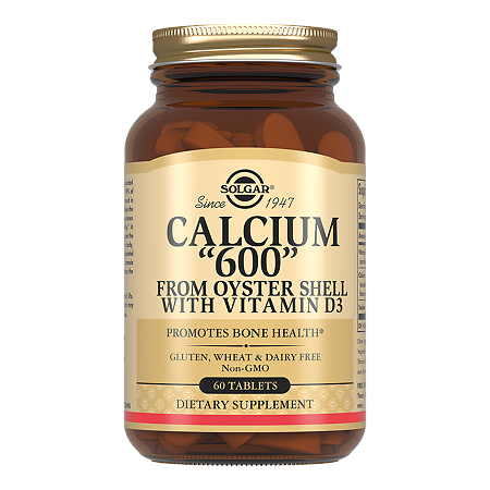 Изображение товара Solgar Кальций 600 таблетки для здоровья костей и зубов 60 шт