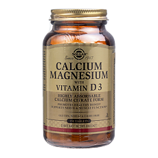 Купить Solgar Кальций-Магний с витамином D3 / Calcium Magnesium with Vitamin D3 Tablets таблетки массой 1571 мг 150 шт цена