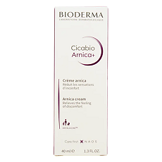 Купить Bioderma Cicabio Арника + крем против образования синяков 40 мл 1 шт цена