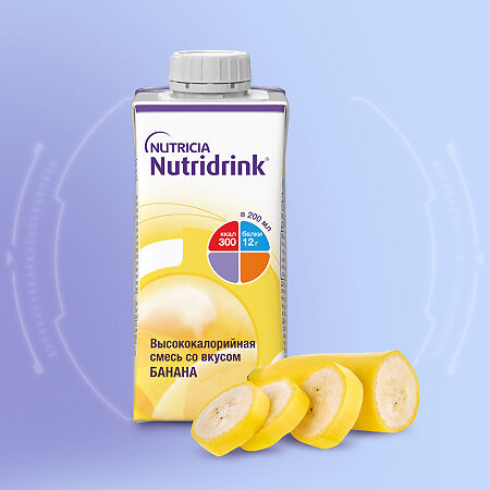 Нутридринк для энтерального питания банан 200 мл 1 шт