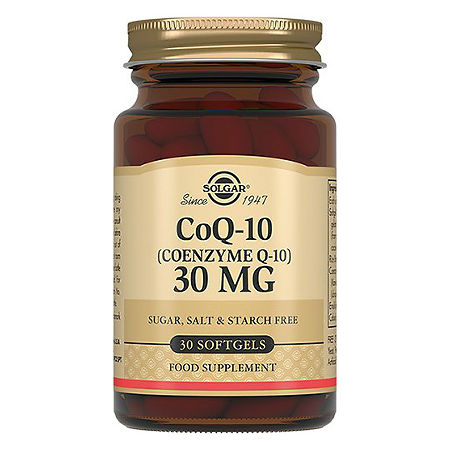 Solgar Коэнзим Q10 30 мг капсулы массой 211 мг 30 шт