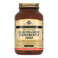 Изображение товара Solgar Глюкозамин Хондроитин комплекс и МСМ / Glucosamine Chondroitin MSM Tablet таблетки массой 2090 мг 60 шт