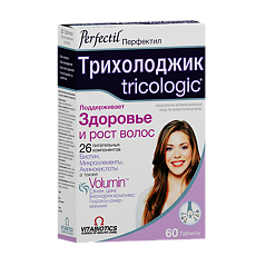 Изображение товара Перфектил Трихолоджик / Perfectil Tricologic таблетки массой 986 мг 60 шт