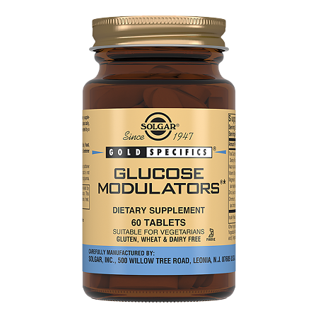Solgar Модуляторы глюкозы / Glucose Modulators Tablets таблетки массой 875 мг 60 шт