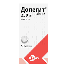 Купить Допегит таблетки 250 мг 50 шт цена