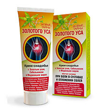 Изображение товара Новые тайны Золотого уса Крем-снадобье для суставов 75 мл 1 шт