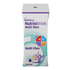 Купить NutriniDrink Multi Fibre с пищевыми волокнами готовая смесь с нейтральным вкусом 200 мл 1 шт цена