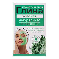 Купить Глина Зеленая косметическая порошок 100 г 1 шт цена