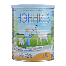 Купить Нэнни 3 напиток молочный сухой на основе натурального козьего молока с 12 мес 400 г 1 шт цена