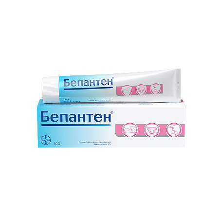 Бепантен мазь для наружного применения 5 % 100 г 1 шт