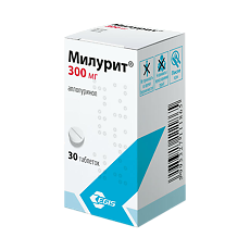 Купить Милурит таблетки 300 мг 30 шт цена