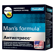 Купить Менс формула Антистресс капсулы массой 695 мг 30 шт. цена