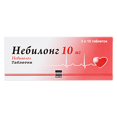 Купить Небилонг таблетки 10 мг 30 шт цена