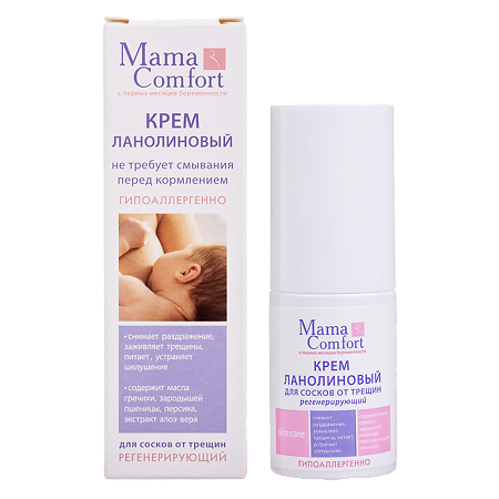 Изображение товара Крем для сосков Mama Comfort 30 мл гипоаллергенный для кормящих женщин