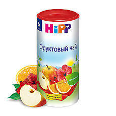 Купить Чай Хипп Фруктовый с 6 месяцев 200 г 1 шт цена