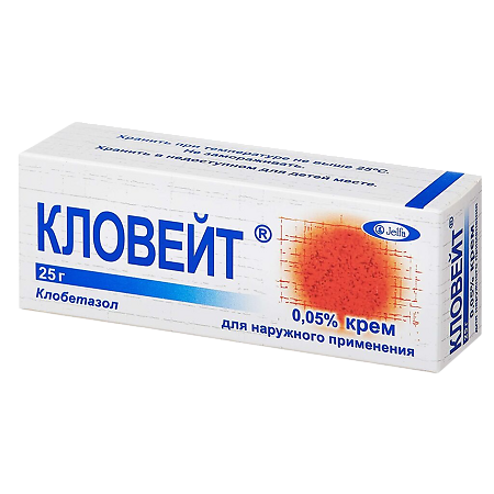 Кловейт крем для наружного применения 0,05 % 25 г 1 шт