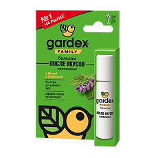 Купить Gardex Family Бальзам после укусов роликовый 7 мл 1 шт цена