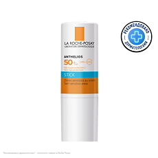 Купить La Roche-Posay Anthelios Стик солнцезащитный для лица SPF 50+/PPD26 9 г 1 шт цена