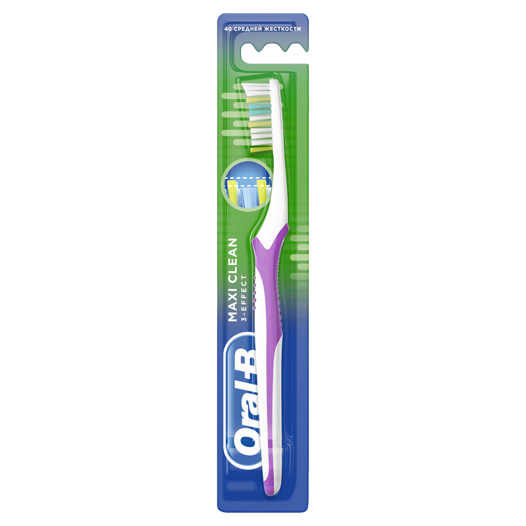 Изображение товара Oral-B Зубная щетка 3-Effect Classic средней жесткости 1 шт