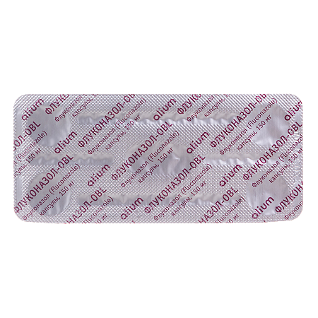 Флуконазол-OBL капсулы 150 мг 2 шт