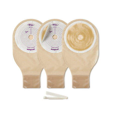 Калоприемник Абуцел-ВТ емкость для ухода за стомой, 5 шт +зажим